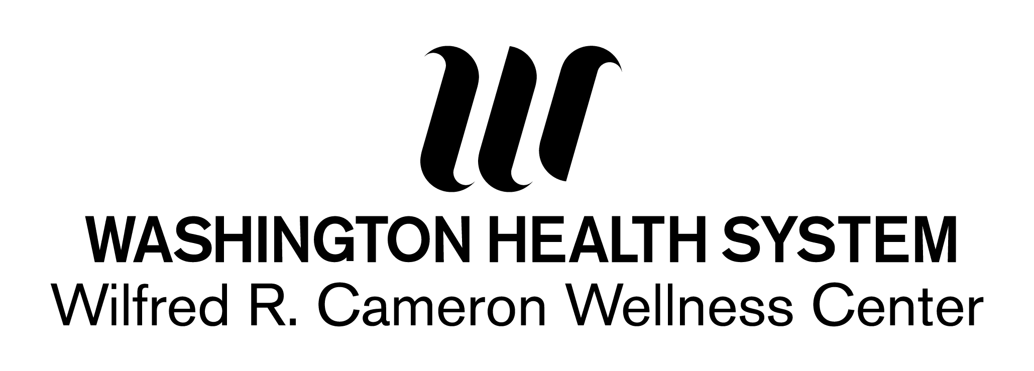 Washington Health System, Wilfred R. Cameron Wellness Center Logo